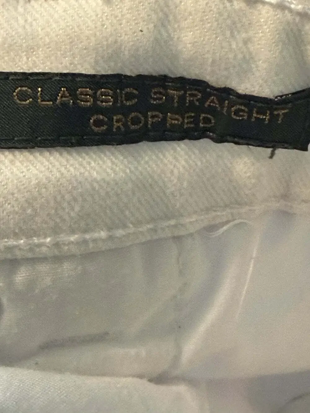 Lauren Ralph Lauren Jeans Co Jeans Women's 18W White Classic Straight Cropped